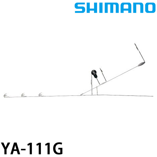 SHIMANO YA-111G 銀 #M [軟絲挫]
